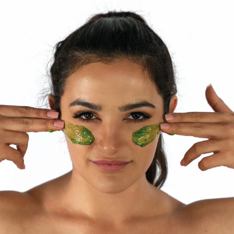 fytt Plant-Based Kale Face Body Exfoliating Scrub Mask for Keratosis Pilaris Treatment, Strawberry Legs Treatment, Cellulite, Stretch Marks, Blackheads - Image 3